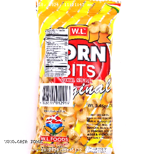 YOYO.casa 大柔屋 - W.L Foods Corn Bits Original Super Garlic Flavour,70g 