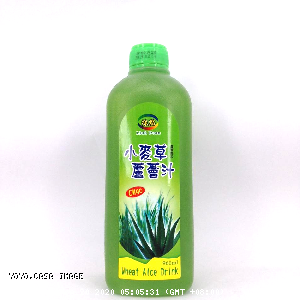 YOYO.casa 大柔屋 - 大支裝綠點小麥草蘆薈汁,960ml 