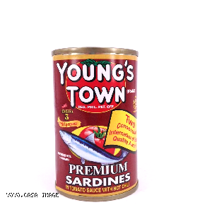 YOYO.casa 大柔屋 - Youngs Town Premium Sardines In Tomato Sauce With Hot Chili,75g 