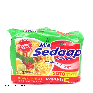 YOYO.casa 大柔屋 - Mie Sedaap Instant Soto Soup Noodle,375g 