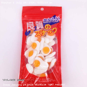 YOYO.casa 大柔屋 - Mini Fried Eggs Gum,80g 