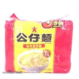 YOYO.casa 大柔屋 - Doll Shrimp Wonton Noodle,5*100g 