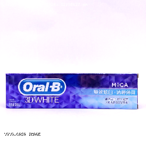 YOYO.casa 大柔屋 - Oral B 3D White Fluoride Toothpaste Dual Action White Lime Mint,120g 