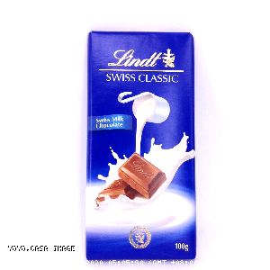 YOYO.casa 大柔屋 - LINDT Swiss Classic Milk Chocolate,100g 