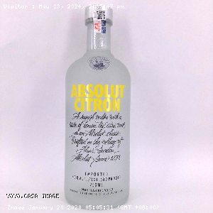 YOYO.casa 大柔屋 - Absolut Citron Vodka,750ml 