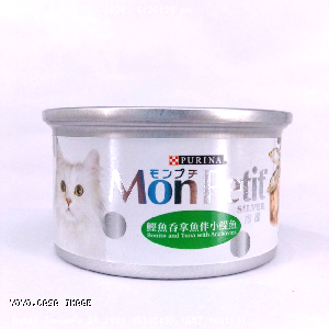 YOYO.casa 大柔屋 - PURINA MonPetit Wet Cat Food Bonito and Tuna with Anchovies,80g 