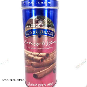 YOYO.casa 大柔屋 - Royal Dansk Luxury Wafers with Chocolate Creme Filling,100g 