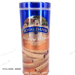 YOYO.casa 大柔屋 - Royal Dansk Luxury Wafers with Cappuccino Creme Filling,100g 
