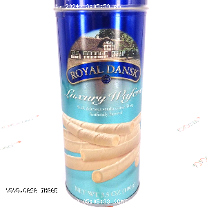 YOYO.casa 大柔屋 - Royal Dansk Luxury Wafers With Vanilla Creme Filling,100g 