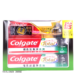 YOYO.casa 大柔屋 - Colgate Antibacterial Fluoride Toothpaste Charcoal Deep Clean Gel,2*150g 