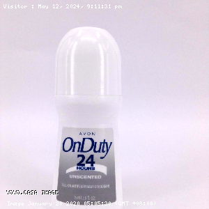 YOYO.casa 大柔屋 - AVON roll on anti perspirant deodorant On Duty 24hours unscentd,75ml 