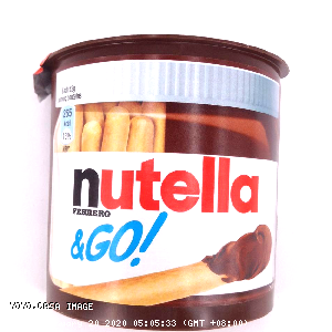 YOYO.casa 大柔屋 - Nutella and Go Hazelnut Spread With Cocoa and Malted Breadsticks,52g 