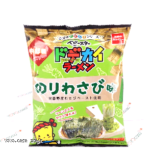 YOYO.casa 大柔屋 - Japanese seaweed and wasabi flavoured fried noodles snack ,68g 