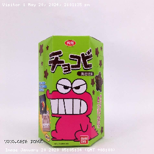 YOYO.casa 大柔屋 - Four Seas Crayon Shinchan Corn Snack Chocolate Flavour,22g 
