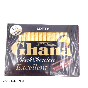 YOYO.casa 大柔屋 -  LOTTE Ghana Black Chocolate Excellent,134g 