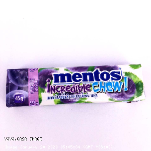 YOYO.casa 大柔屋 - Mentos Chewy Sweets With Grape Flavours,45g 