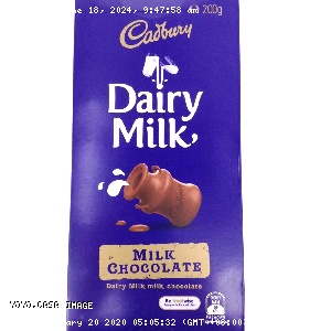 YOYO.casa 大柔屋 - Cadbury dairy milk chocolate block ,200g 