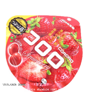 YOYO.casa 大柔屋 - UHA味覺原果汁草莓軟糖,40g 