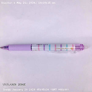 YOYO.casa 大柔屋 - pilot frixion ball pen 0.5mm stripe pattern blue colour, 