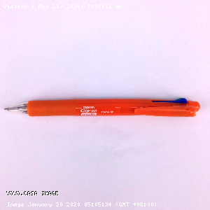 YOYO.casa 大柔屋 - Zebra clip-on multi four colour with pencil pen orange , 