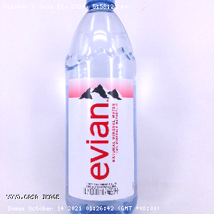 YOYO.casa 大柔屋 - EVIAN Natural Mineral Water,1000ml 