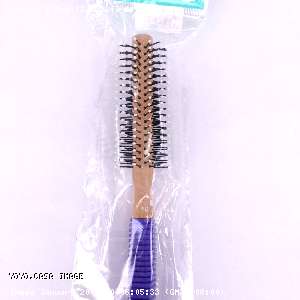 YOYO.casa 大柔屋 - Threaded Straight Handle Roll Comb,1s 