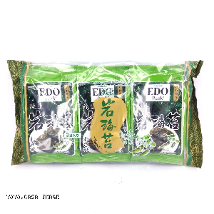 YOYO.casa 大柔屋 - 韓國EDO PACK鹽燒紫菜（青芥辣味）X3,15g 