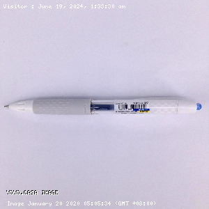 YOYO.casa 大柔屋 - uni umn-307 0.38/0.5MM按制啫喱筆 白柄藍,0.38mm 