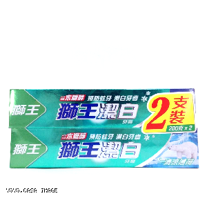 YOYO.casa 大柔屋 - LION Fresh White Toothpaste,2*200g 