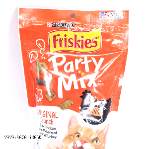 YOYO.casa 大柔屋 - Purina Friskies Party Mix Crunch Original Cat Treats,170g 