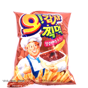 YOYO.casa 大柔屋 - Orion Oh Karto Potato Snack Barbecue Flavour With Sauce,75G 