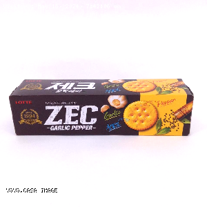 YOYO.casa 大柔屋 - Lotte ZEC Garlic Pepper Cracker,78g 