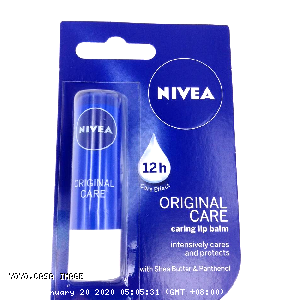YOYO.casa 大柔屋 - Nivea Original Care Caring Lip Balm,5.5ml 