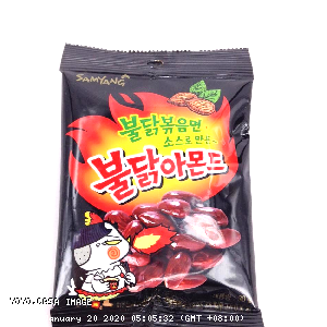 YOYO.casa 大柔屋 - Samyang Hot Chicken Flavor Almond,30g 