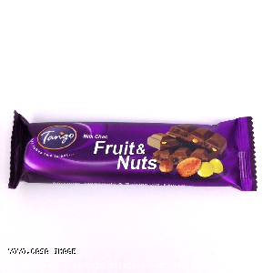 YOYO.casa 大柔屋 - Tango Fruit and Nuts Almonds Hazelnuts and Raisins With Milk Chocolate,40G 
