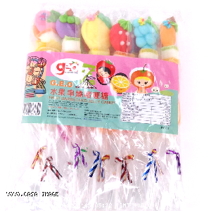 YOYO.casa 大柔屋 - Fruit Barbecued Jelly Candy,280g 