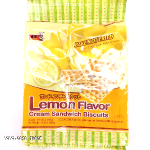 YOYO.casa 大柔屋 - Lemon Flavor Cream Sandwich Biscuits,300g 
