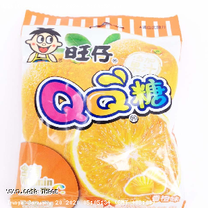 YOYO.casa 大柔屋 - Want Want QQ Candy Orange Flavor,70g 