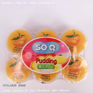 YOYO.casa 大柔屋 - SOQ Nata De Coco Mango Flavour Pudding ,100g*6 