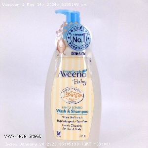 YOYO.casa 大柔屋 - Aveeno Baby Wash and Shampoo,354ml 