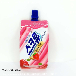 YOYO.casa 大柔屋 - Lotte Strawberry Apple carried pack ice cream,160ml 