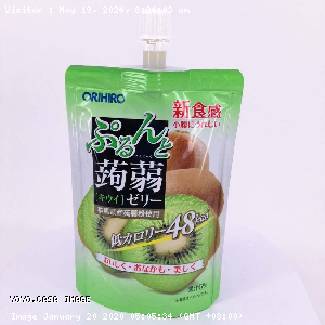 YOYO.casa 大柔屋 - Orihiro Konnyaku Konjac Fruit Jelly Kiwi Flavor,130g 