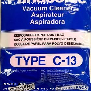 YOYO.casa 大柔屋 - Vacuum Cleaner - Paper Dust Bag, <BR>C-13