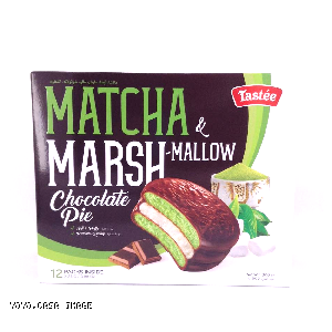 YOYO.casa 大柔屋 - Tastee Matcha Marshmallow Chocolate Pie,300g 