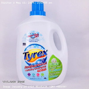 YOYO.casa 大柔屋 - Tyrex Antibacterial Laundry Detergent Super Clean,4l 