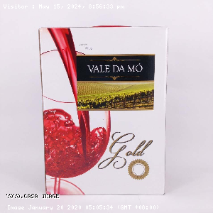 YOYO.casa 大柔屋 - Vale De Mo Gold Vinho Tinto Red Wine,3l 