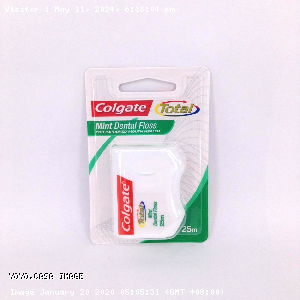 YOYO.casa 大柔屋 - Colgate Total Mint Dental Floss,25m 