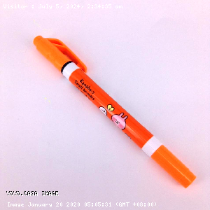 YOYO.casa 大柔屋 - Pentel Twin Type Of FLuorescent Marker Orange Color,SKW11KH F 