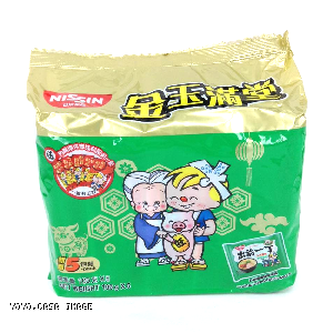YOYO.casa 大柔屋 - Nissin Instant Noodle Kyushu Tonkotsu Flavour,5*100g 