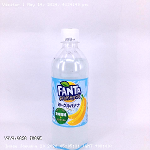 YOYO.casa 大柔屋 - Fanta Banana And Yogurt Flavour,490ml 